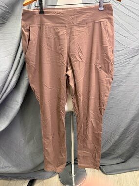 Mountain Hardwear Brown Active Performance Pants, Women’s Large